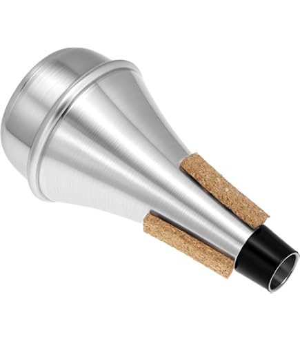 Kathfly 3 Pcs Trumpet Mute Set, Small Practice Mute Trumpet, Mute